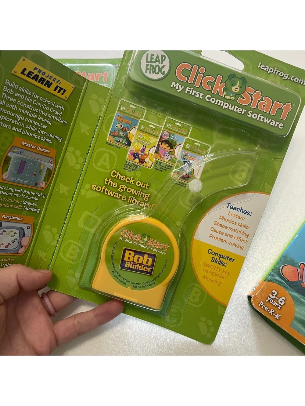 Leap Frog Click Start Pre-K/K 3-6 Years Bundle